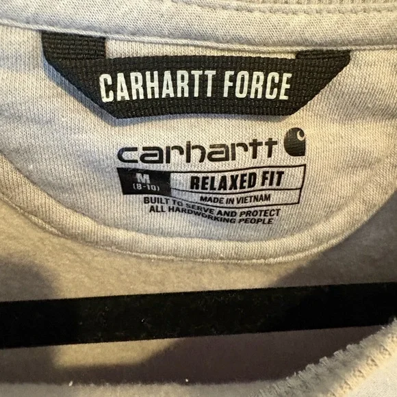 Carhartt Force Relax Fit Crewneck size M women’s - Picture 2 of 5